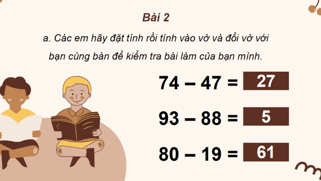 PowerPoint Toán 2: Luyện tập trang 70