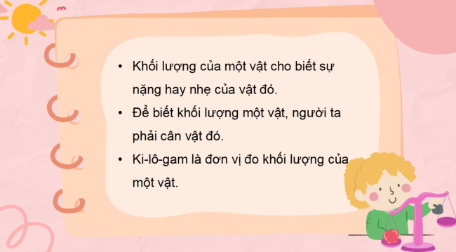 PowerPoint Toán 2: Ki-lô-gam