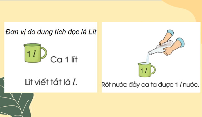 PowerPoint Toán 2: Lít