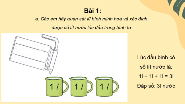 PowerPoint Toán 2: Lít