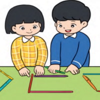 Giáo án Toán 2: Thực hành lắp ghép, xếp hình phẳng