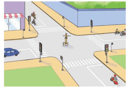 An toàn giao thông cho nụ cười trẻ thơ lớp 4