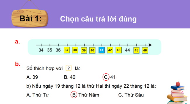 PowerPoint Toán 2 Bài 36: Ôn tập chung