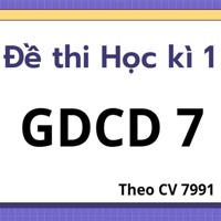 Đề thi Học kì 1 GDCD 7 theo CV 7991 - Kết nối tri thức