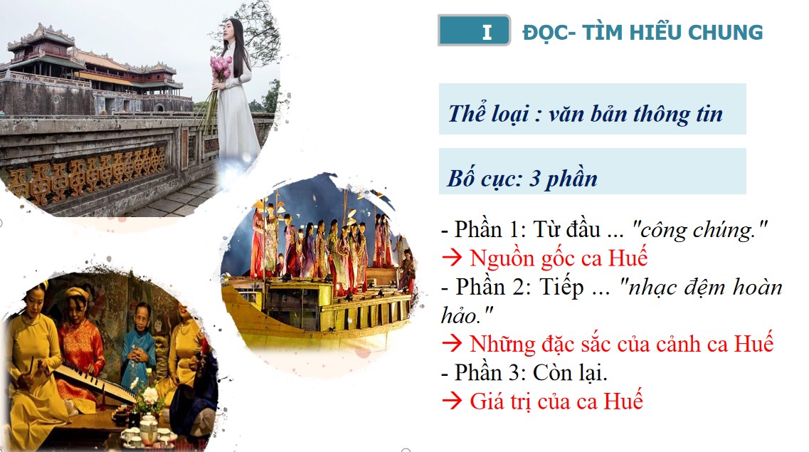 Giáo án PPT Văn 7 Cánh Diều Bài Ca Huế