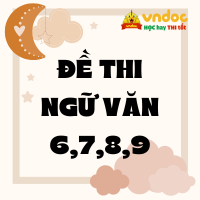 Bộ Đề thi học kì 1 Văn 6,7,8,9 Cánh Diều (Theo CV7991)