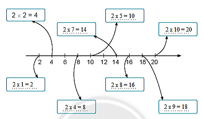 Giải vở bài tập Toán lớp 2 Bảng nhân 2 (trang 14) - Chân trời sáng tạo