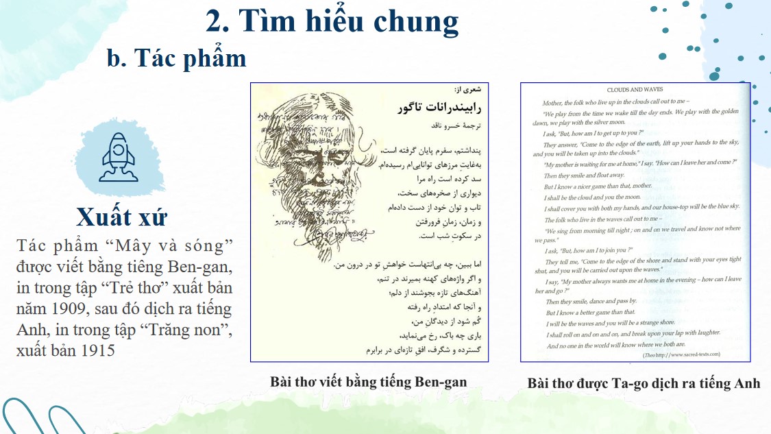 Giáo án PPT Văn 7 Cánh Diều Bài Mây và sóng