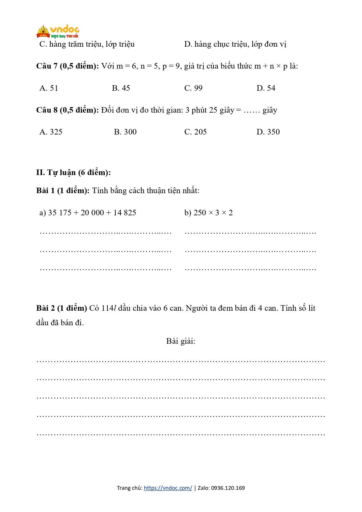 de thi hoc ki 1 toan 4 ctst de 6 page 0002*845113