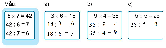 Giải vở bài tập Toán lớp 2 Phép chia (trang 20) - Chân trời sáng tạo