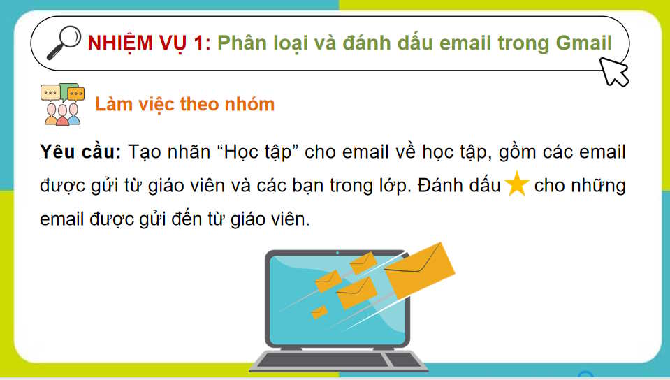 Thực hành một số tính năng hữu ích của dịch vụ thư điện tử