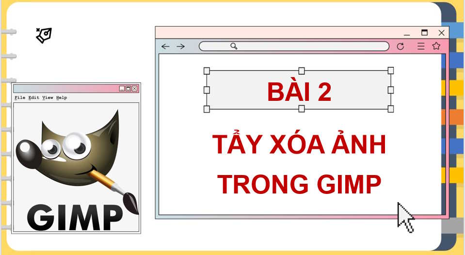 Tẩy xoá ảnh trong GIMP