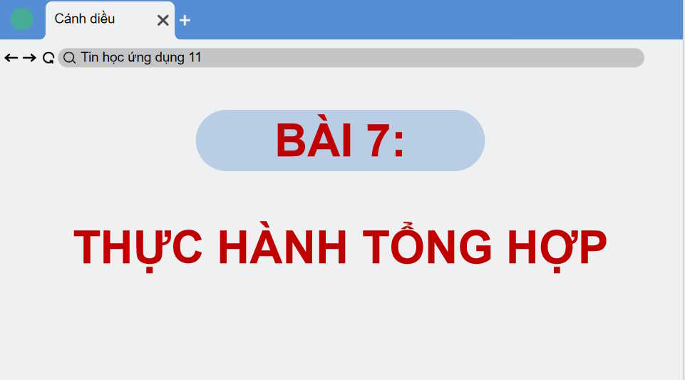  Thực hành tổng hợp