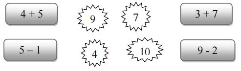 Đề kiểm tra cuối học kì 1 môn Toán lớp 1