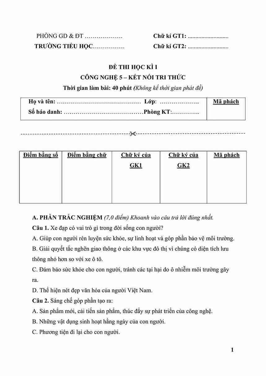 de thi hoc ki 1 cong nghe 5 kntt de so 2 1*847661