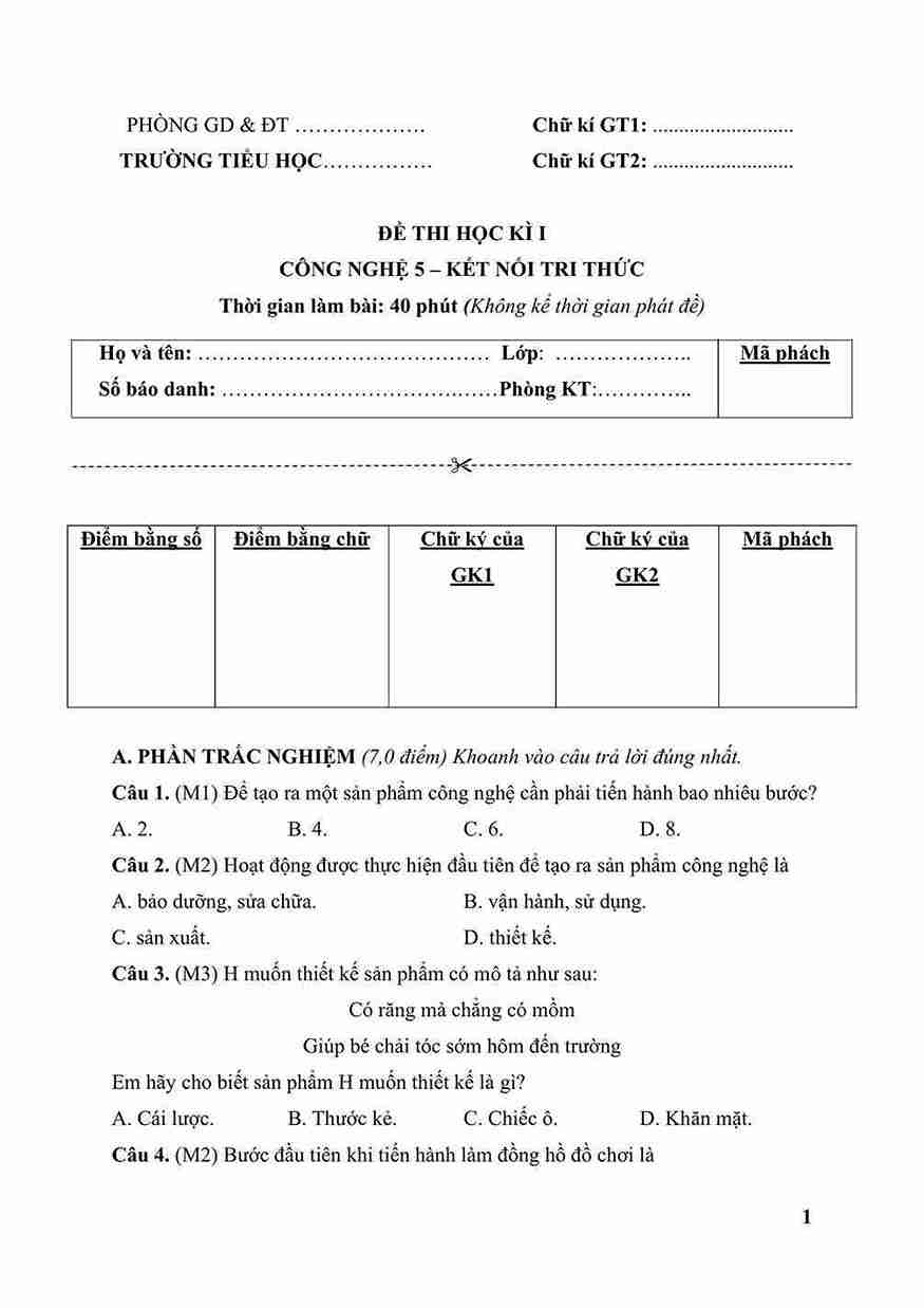 de thi hoc ki 1 cong nghe 5 kntt de so 3 2*847665