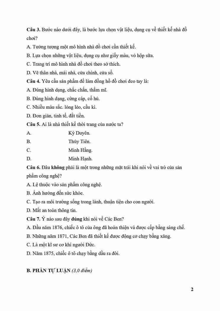 de thi hoc ki 1 cong nghe 5 kntt de so 5 2*847733