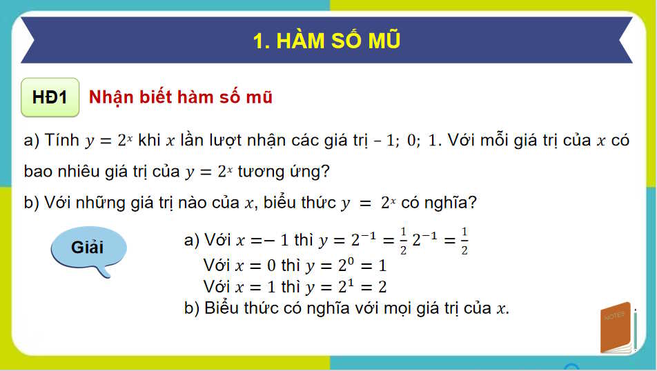 Hàm số mũ và hàm số lôgarit