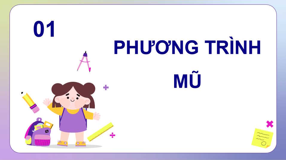 Phương trình, bất phương trình mũ và lôgarit