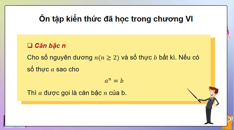 PowerPoint Toán 11 Bài tập cuối chương 6