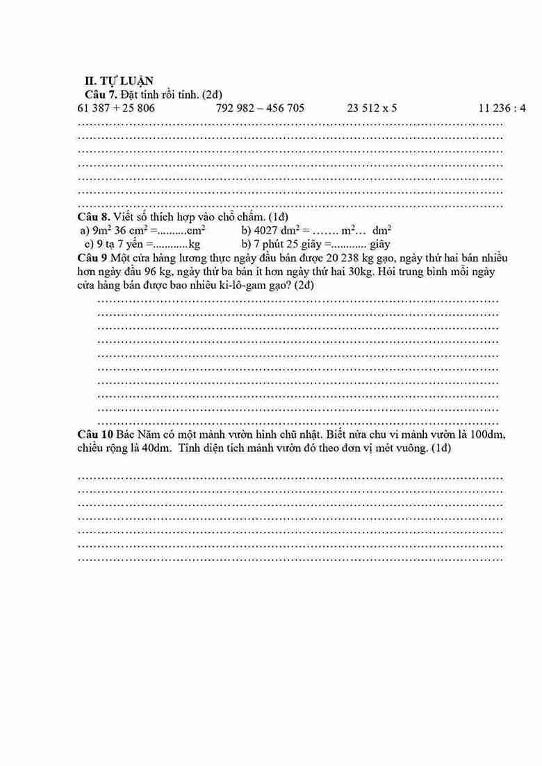 de thi hoc ki 1 mon toan 4 ctst de 4 2*848260