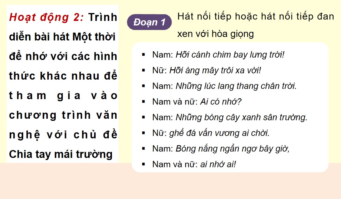 PowerPoint Âm nhạc 9 KNTT Bài 16 tiết 34