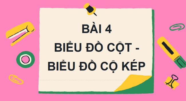 PowerPoint Toán 6 Bài 4: Biểu đồ cột - Biểu đồ cột kép
