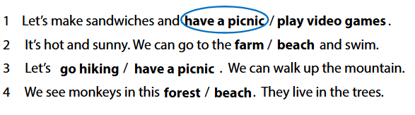 SBT tiếng Anh 4 Wonderful World unit 6 lesson 3 minh họa 2