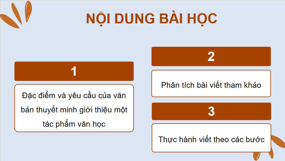 Ngữ văn 11 Bài 6: Viết văn bản thuyết minh về một tác phẩm văn học