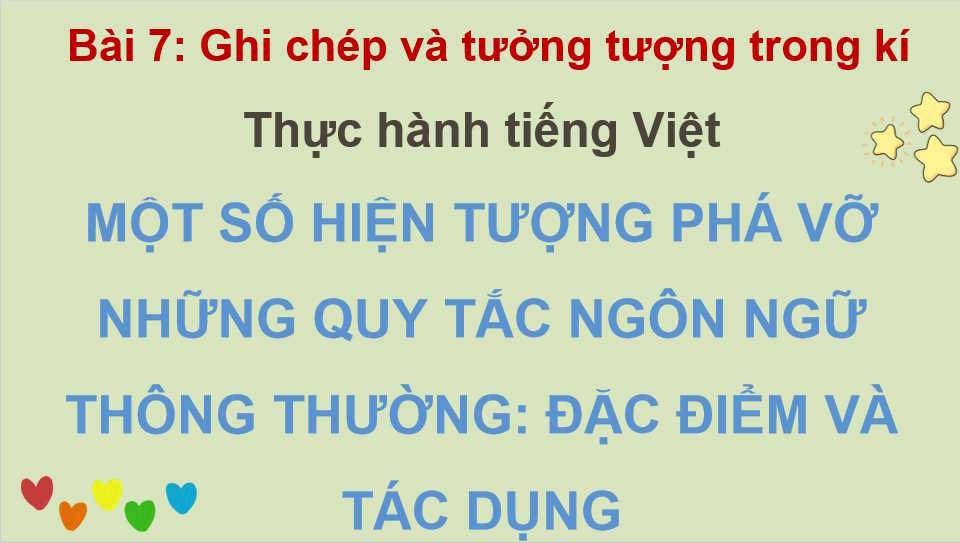 Ngữ văn 11 Bài 7: Thực hành tiếng Việt