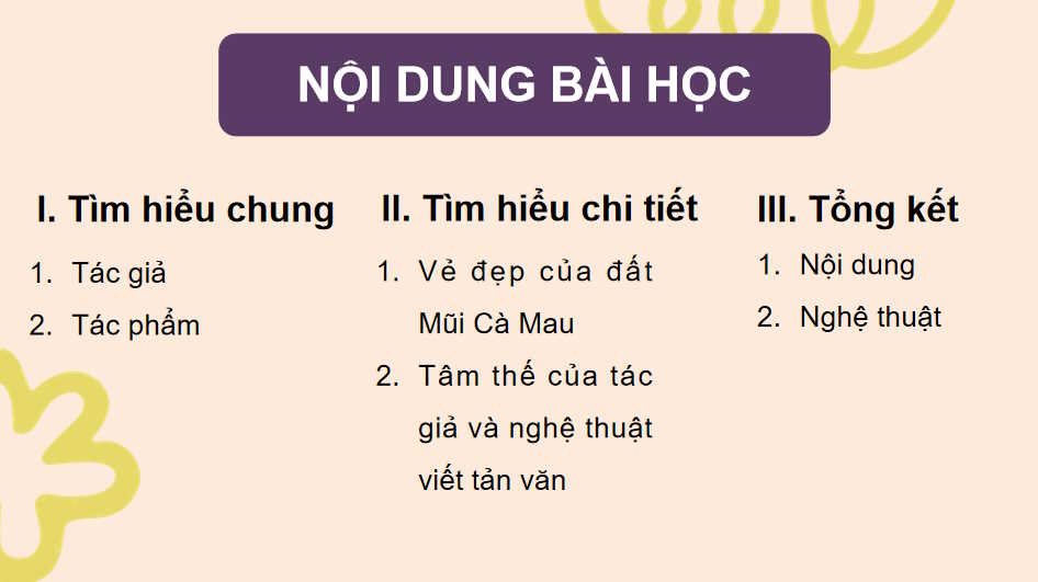 Ngữ văn 11 Bài 7: Cà Mau quê xứ