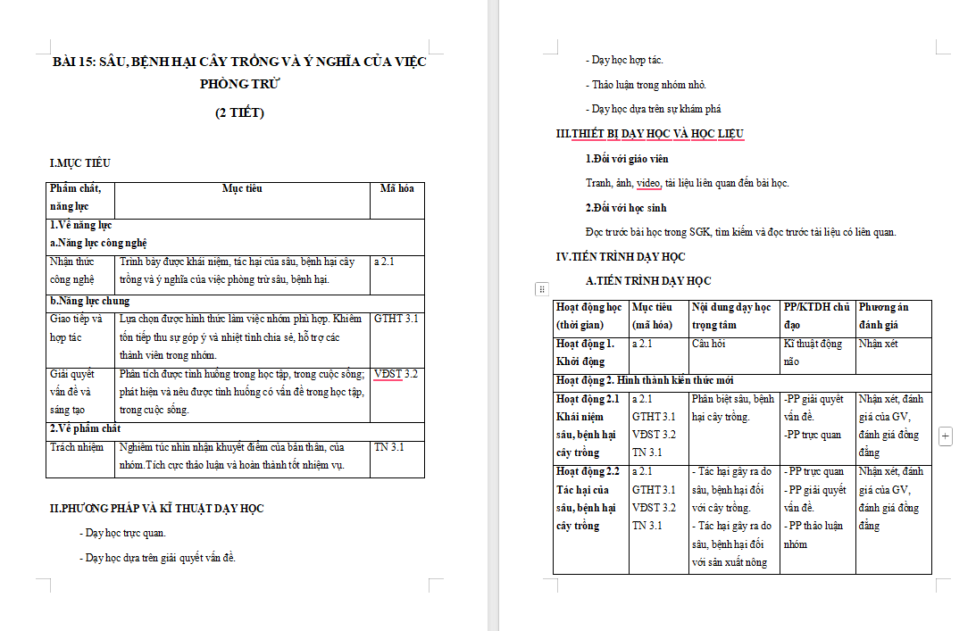 Sâu bệnh hại cây trồng và ý nghĩa của việc phòng trừ