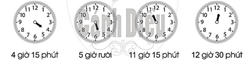 Vở bài tập Toán lớp 2 Bài 68: Giờ - Phút (trang 34) | Cánh diều