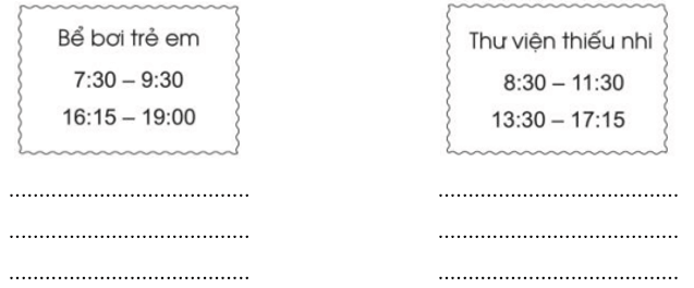 Vở bài tập Toán lớp 2 Bài 68: Giờ - Phút (trang 34) | Cánh diều