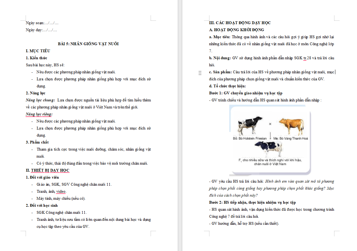 Nhân giống vật nuôi