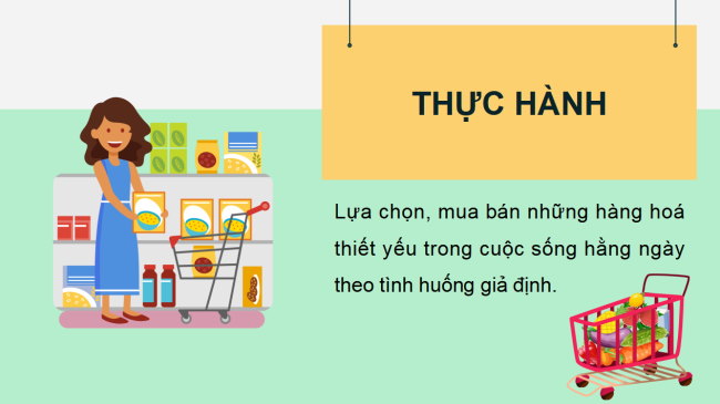 PowerPoint Tự nhiên và xã hội 2 Bài 12: Thực hành mua bán hàng hóa