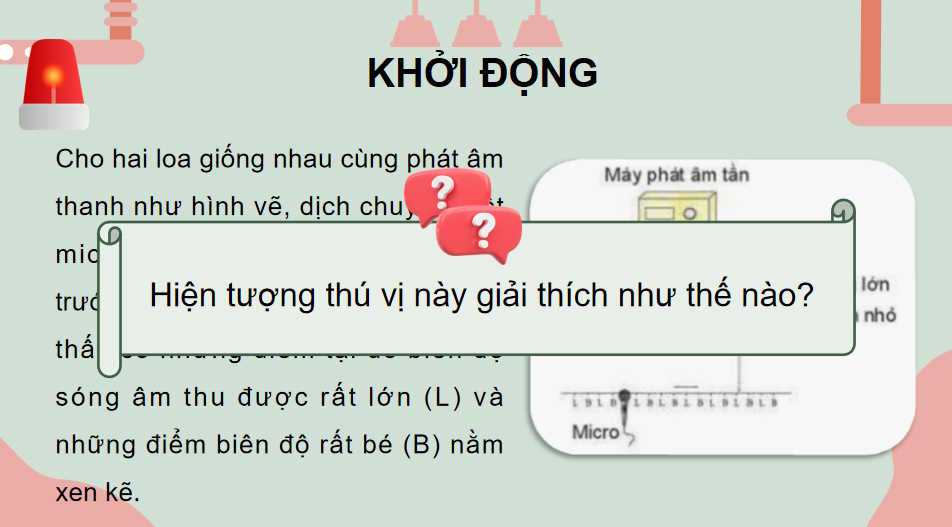 Giáo án Vật lí 11 Bài 12: Giao thoa sóng