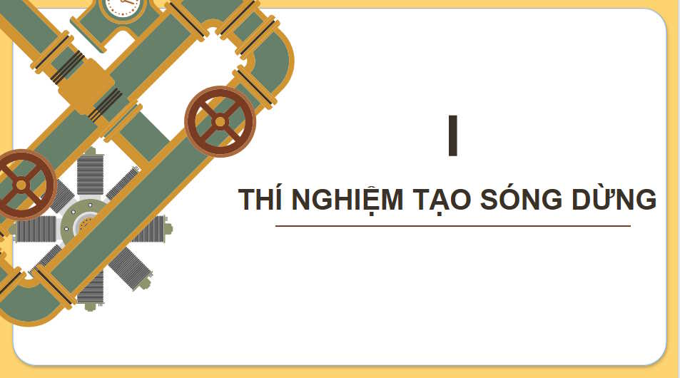 Giáo án Vật lí 11 Bài 13: Sóng dừng