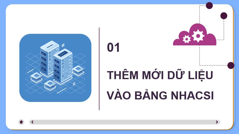 Thực hành cập nhật và truy xuất dữ liệu các bảng