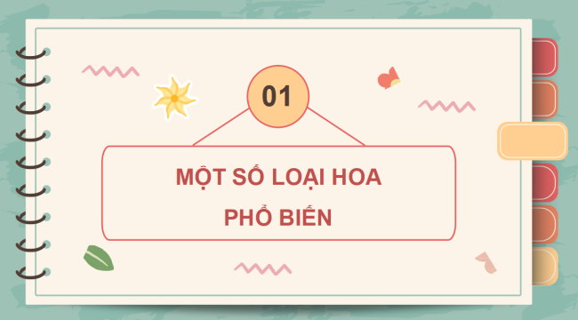 PowerPoint Công nghệ 4 Bài 2: Một số loại hoa, cây cảnh phổ biến