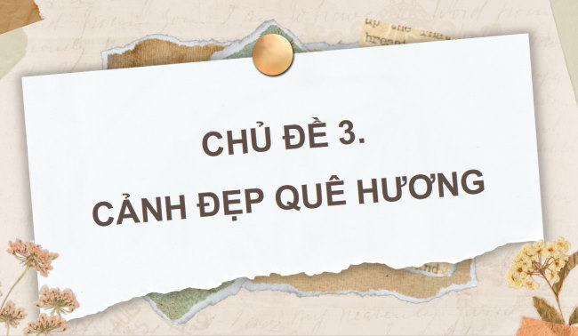 PowerPoint Mĩ thuật 4 Chủ đề 3: Cảnh đẹp quê hương