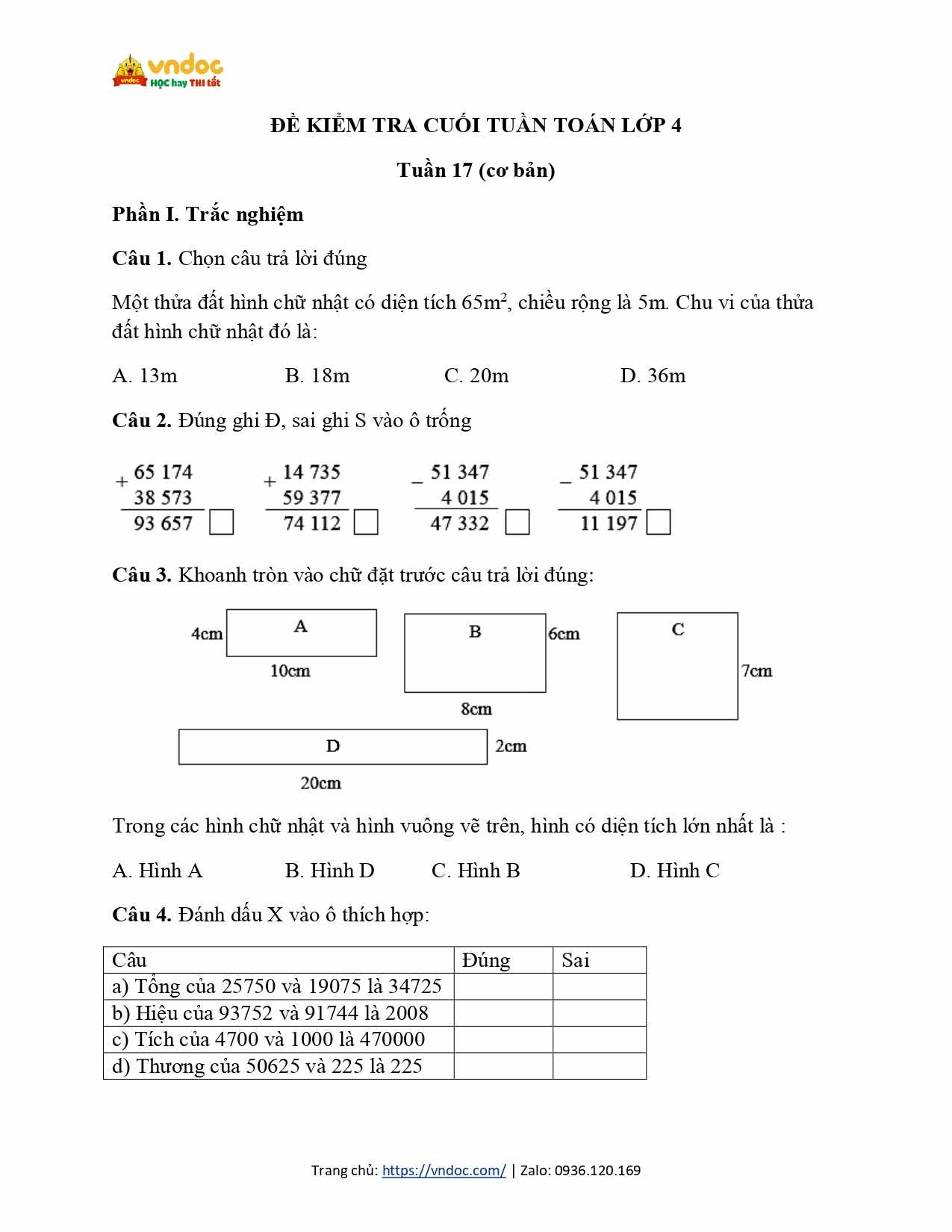 phieu bai tap cuoi tuan 17 toan 4 co ban ctst page 0001*851776