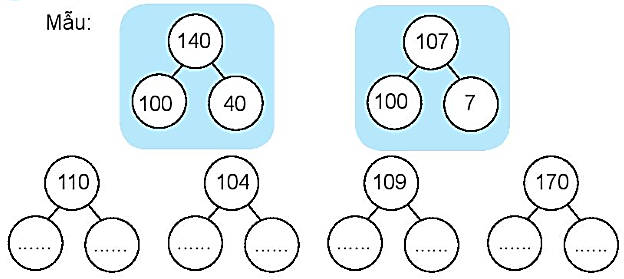 Giải vở bài tập Toán lớp 2 Các số từ 101 đến 110 (trang 48) - Chân trời sáng tạo