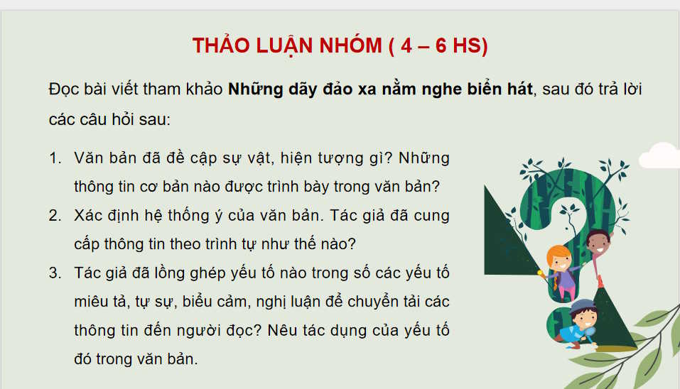 Ngữ văn 11 Bài 8: Viết văn bản thuyết minh về một sự vật, hiện tượng trong tự nhiên