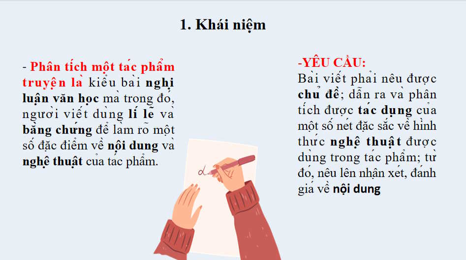Giáo án PowerPoint Ngữ văn 8 Bài 6: Phân tích một tác phẩm truyện
