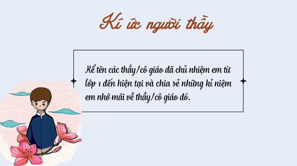 Giáo án PowerPoint Ngữ văn 8 Bài 6: Người thầy đầu tiên