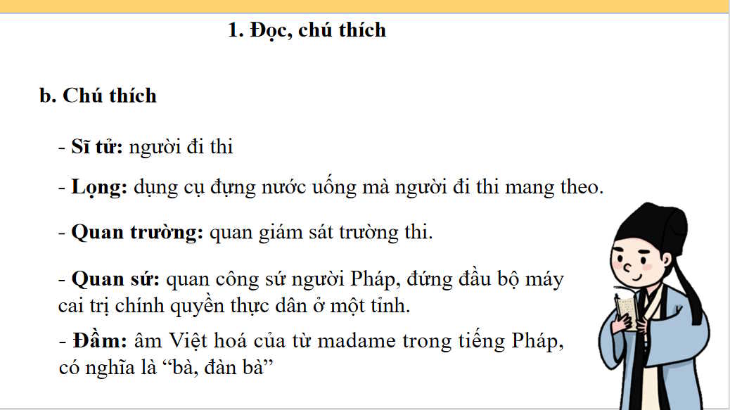 Giáo án PowerPoint Ngữ văn 8 Bài 7: Vịnh khoa thi Hương