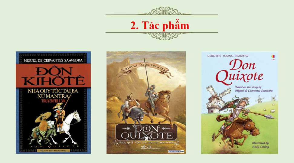 Giáo án PowerPoint Ngữ văn 8 Bài 8: Đánh nhau với cối xay gió