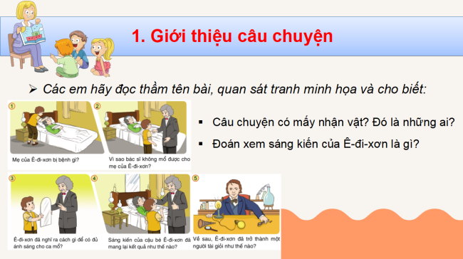 PowerPoint Tiếng Việt 3 Bài 7: Kể chuyện Chiếc gương