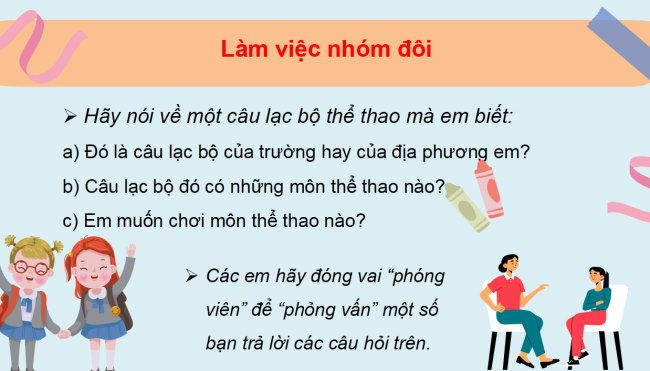 PowerPoint Tiếng Việt 3 Bài 8: Làm đơn tham gia câu lạc bộ thể thao